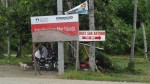 Sign going to San Antonio District